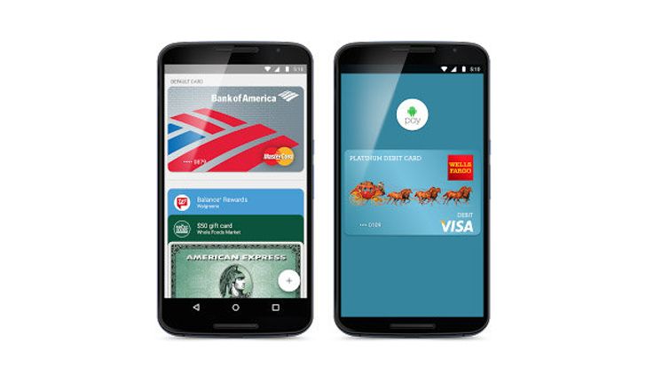 Android Pay บริการจ่ายเงินแบบแตะผ่าน android os เปิดให้บริการแล้วในสหรัฐอเมริกา