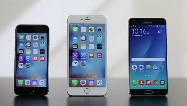 ทดสอบแล้ว! iPhone 6S แข็งแรงกว่า Samsung Galaxy Note 5 แต่กลับเจอปัญหาตัวเครื่องร้อนกว่าถึง 2 เท่า