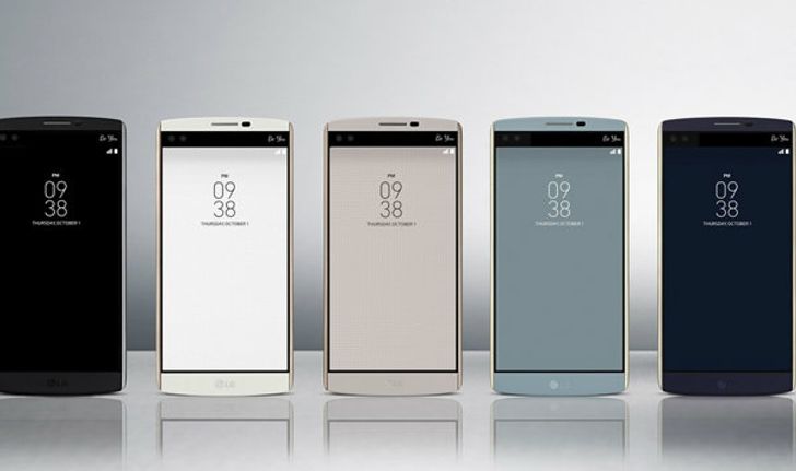 LG V10 เปิดตัวแล้วพร้อมกับ มือถือ 2 จอและ 2 กล้องหน้า และถึกครั้งแรกของ LG