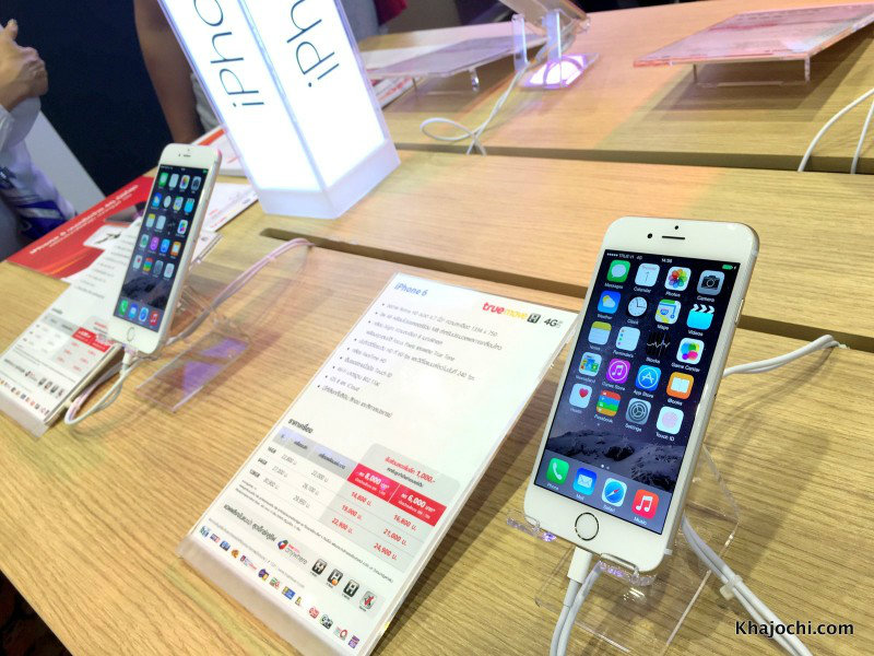 รวมโปรลดราคา iPhone 6 ของ TrueMove H งาน Mobile Expo สูงสุด 8,000 บาท