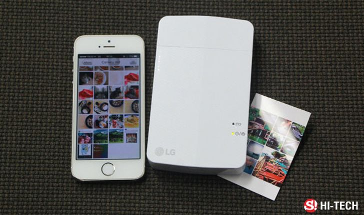 [รีวิว] LG Pocket Photo PD251 เครื่องพิมพ์รูปจิ๋ว ฉลาด เล็ก และว่องไว