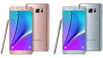 Samsung เพิ่มสีใหม่กับ Galaxy Note 5 ในเกาหลีด้วยสีเงิน และ ชมพูสุดฟรุ้งฟริ้ง