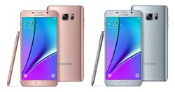 Samsung เพิ่มสีใหม่กับ Galaxy Note 5 ในเกาหลีด้วยสีเงิน และ ชมพูสุดฟรุ้งฟริ้ง