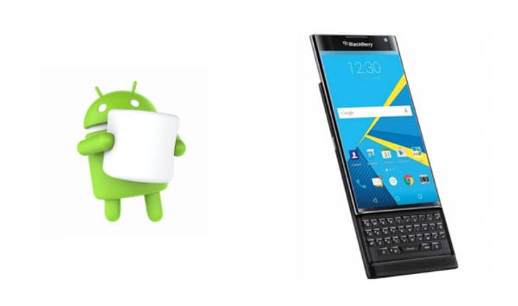 ข่าวดี Blackberry Priv เตรียมกิน Android Marshmallow ในช่วงปีใหม่