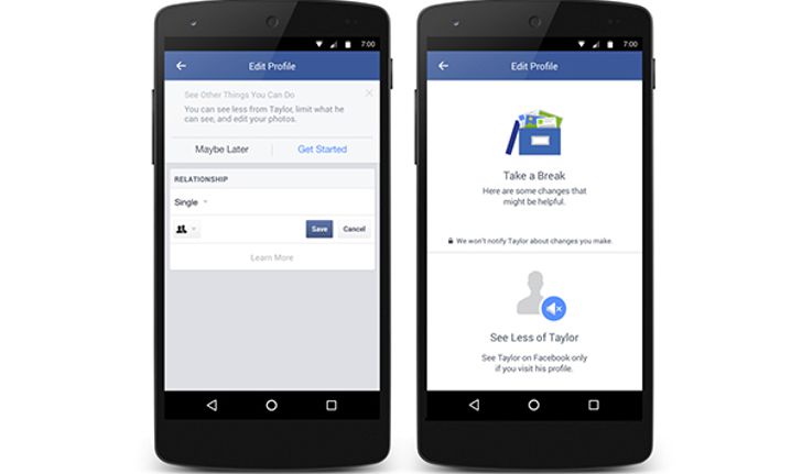 Facebook โชว์ฟีเจอร์ ซ่อนแฟนเก่า สำหรับคนอกหักรักคุด ไม่อยากเห็นอะไรจากแฟนเก่า