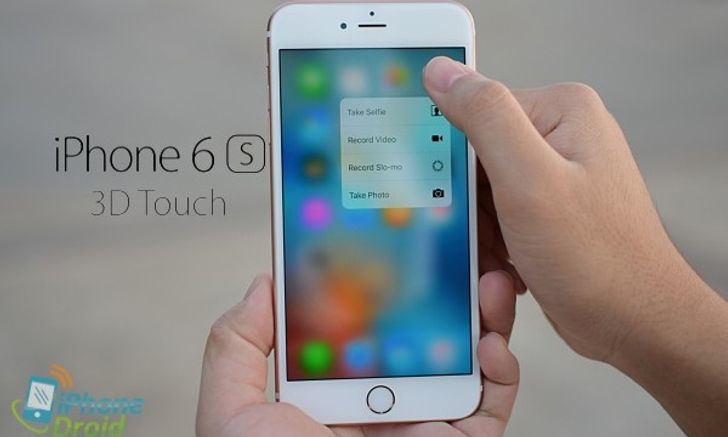 แนะนำการใช้งานหน้าจอ 3D Touch iPhone 6s, 6s Plus มาพร้อมฟีเจอร์ Peek และ Pop (ชมคลิป)