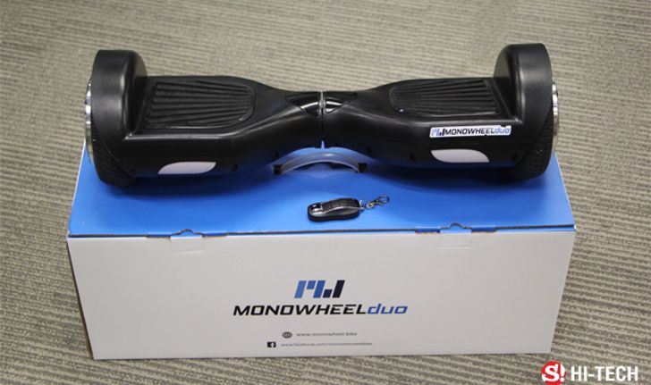 พรีวิวเบาๆ กับ 2 ล้อขาซิ่ง MONOWHEELduo ยานพาหนะที่ควบคุมด้วยความรู้สึก