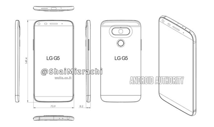 เผยภาพไดอะแกรมของ LG G5 มาพร้อม Design ใหม่หมดจนต้องบอกว่านี่คือ LG