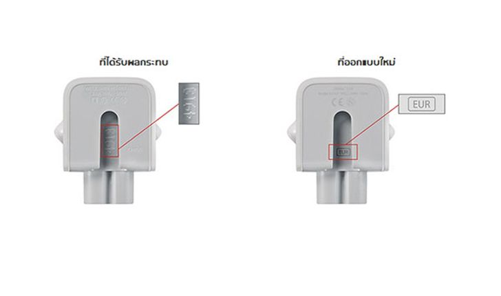 Apple ประกาศเรียกคืน อะแดปเตอร์เสียบผนังรวมทั้ง World Travel Adaptor Kit