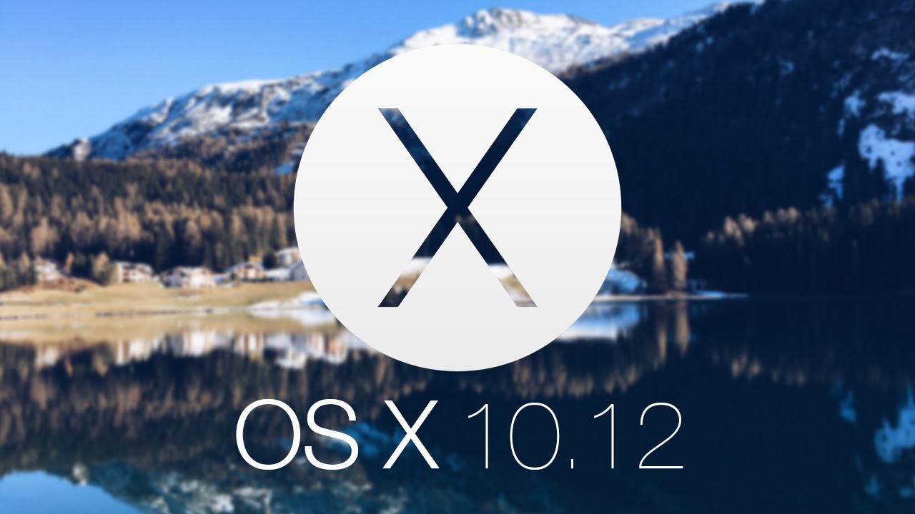 Mac OS X 10.12 Fuji 600