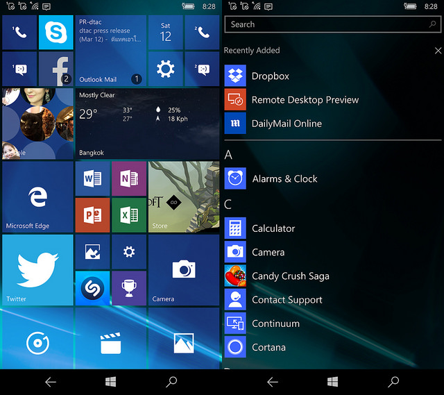 Windows 10 Mobile