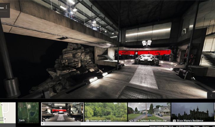 ตามรอย Batman V Superman ! พาชมบ้าน Batman ด้วย Google Street View