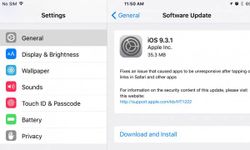 Apple ปล่อย iOS 9.3.1 เพื่อแก้ไขปัญหาบน iPhone และ iPad แล้ว