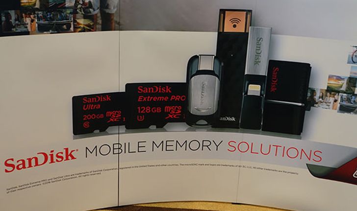 [พรีวิว]ลอง สัมผัส Sandisk Mobile Solution รุ่นปี 2016 ครบทุกสิ่งสำหรับความจำเสริมบนมือถือคุณ