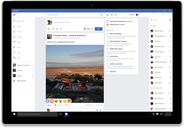 Facebook และ Instagram มีให้ใช้แล้วใน Windows 10