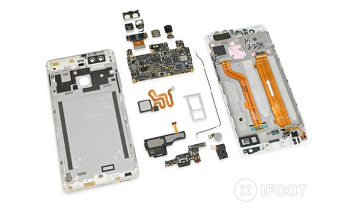 iFixit ให้คะแนนความง่ายต่อการซ่อมของ Huawei P9 อยู่ที่ 7 เต็ม 10