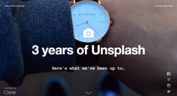 เว็บแจกภาพฟรี Unsplash ครบรอบ 3 ปี มีภาพให้ใช้งานมากกว่า 8 หมื่นภาพแล้ว