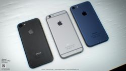 เผยภาพเรนเดอร์ของ iPhone 7 สีดำเข้ม พร้อม Lightning Earpods แบบใหม่
