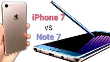 สื่อนอกแรงจับ Samsung Galaxy Note 7 ชน iPhone 7 แบบยังไม่ได้เปิดตัว