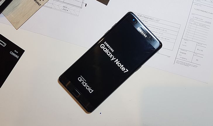 เปิดตัวอย่างเป็นทางการ Samsung Galaxy Note 7 มือถือมีปากกาที่โลกรอคอย
