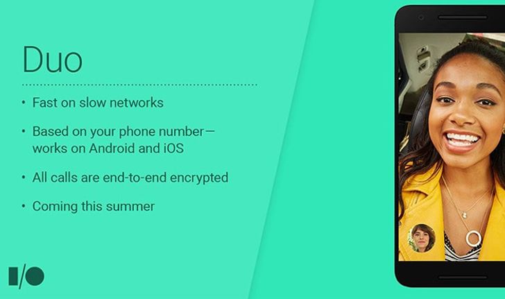 Google เตรียมเปิดตัว Duo โปรแกรม Video Call เห็นหน้าคู่แบบ Facetime ลงมือถือทั้ง iOS และ Android