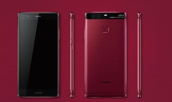 Huawei เพิ่มสีให้กับ P9 อีก 2 สีทั้ง dark red และ blue