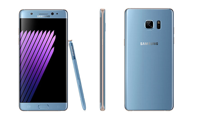 Samsung Galaxy Note 7 รุ่นแก้ไขแบตเตอรี่ จะมาถึงประเทศอังกฤษ ในวันที่ 19 กันยายน