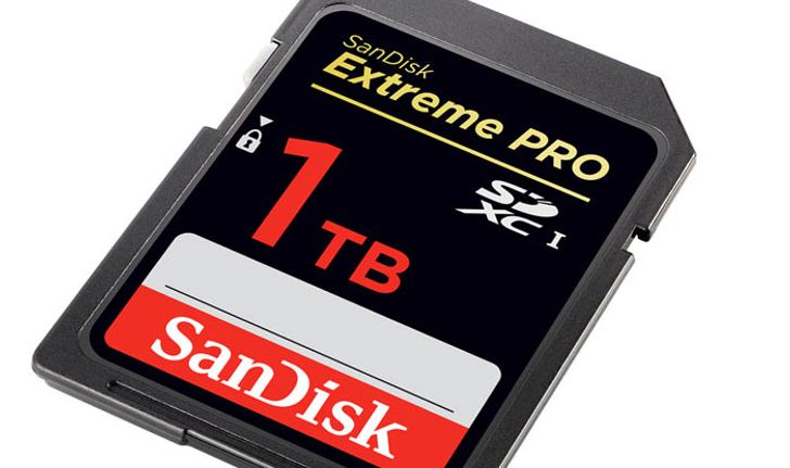 Sandisk เปิดตัว SD Card  ขนาดความจำเยอะที่สุดถึง 1TB