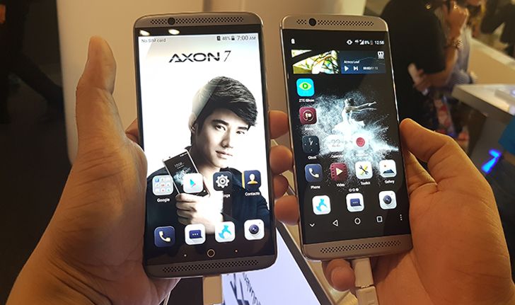 ZTE เปิดตัว Axon 7 และ Axon 7 Mini มือถือสเปคแรงจ่ายไม่หนัก