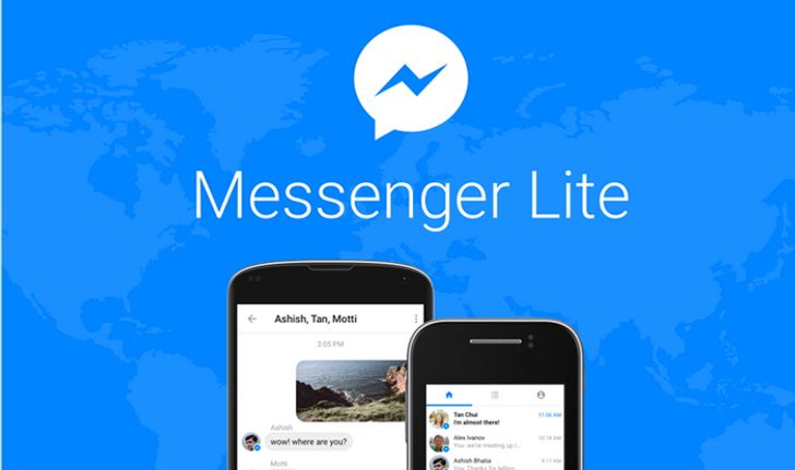 Facebook เปิดตัว Messenger Lite แชทของ Facebook เพื่อมือถือ Android แรงน้อย
