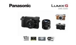 Lumix GX85 มิรเรอร์เลสที่เต็มอิ่มกับภาพคมชัดระดับ 4K