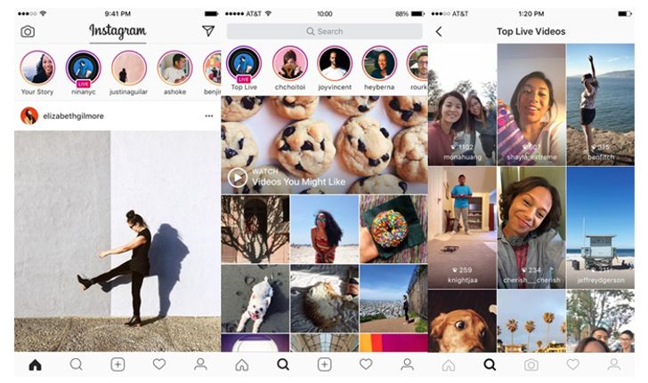 Instagram เพิ่มลูกเล่น Instagram Live บน Stories ดูสดสั้น ๆ ได้ทุกที่