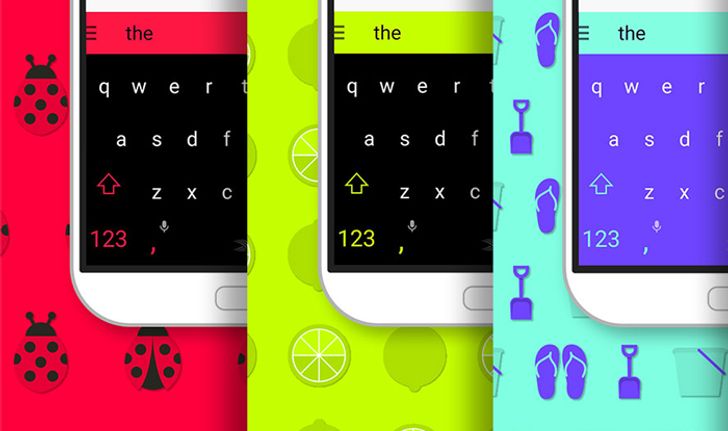 Swift Keyboard แจก Theme สีสันฟรีทั้ง IOS และ Android