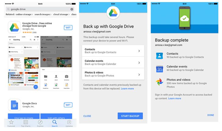 Google เพิ่มช่องทางย้ายข้อมูลจาก iOS ไป Android ง่าย ๆ ผ่าน Google Drive