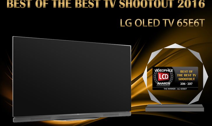 LG OLED TV รุ่น E6T กวาดรางวัลสุดยอดทีวีแห่งปี