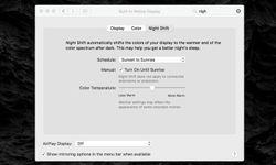 เผยฟีเจอร์ใหม่บน mac OS Sierra 10.2.4 มี Night Shift เหมือน iOS แล้ว