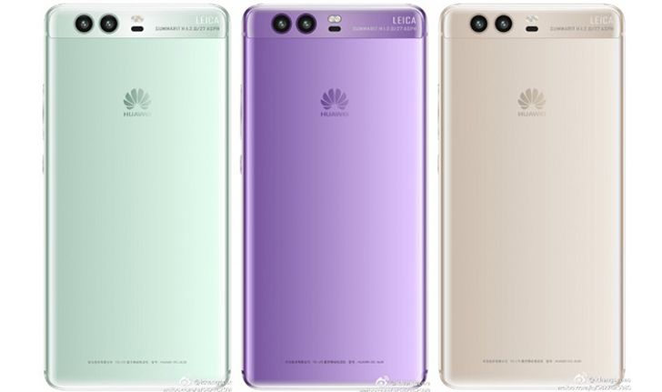 หลุดภาพ Huawei P10 สีใหม่เขียวและม่วง คาด จะแพงขึ้นกว่ารุ่นเดิม