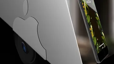 ภาพคอนเซปท์ iPhone 8 สุดเจ๋ง จะเป็นอย่างไรเมื่อกล้องด้านหลัง ย้ายไปอยู่ตรงโลโก้ Apple
