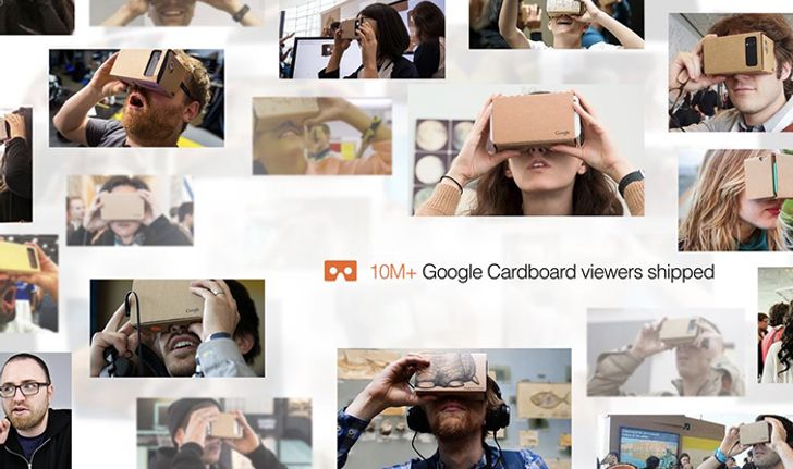 Google ประกาศ Cardboard ขายได้ 100 ล้านชุด, เพิ่มพาร์ทเนอร์ให้ Daydream และ Tango