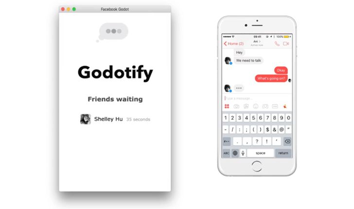 Godotify โปรแกรมแกล้งเพื่อนให้รอการตอบผ่าน Facebook Messenger
