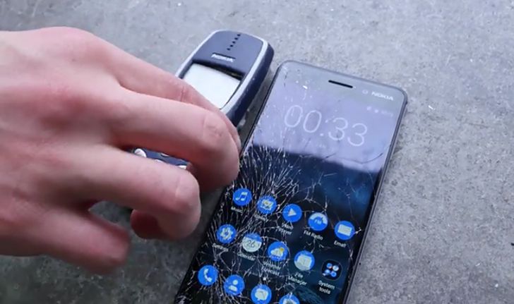 จัดหนักให้ดู DROP Test ระหว่าง Nokia 6 และ Nokia 3310