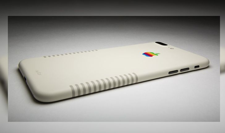 หาก iPhone ยังไม่มีสีที่ถูกใจ เชิญพบ iPhone 7 Plus Retro Edition ที่มาพร้อมสีตามสไตล์ครื่อง Mac