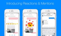 Facebook Messenger เพิ่มฟีเจอร์ emoji แสดงปฏิกิริยา และ สามารถ Mention ถึงเพื่อนได้