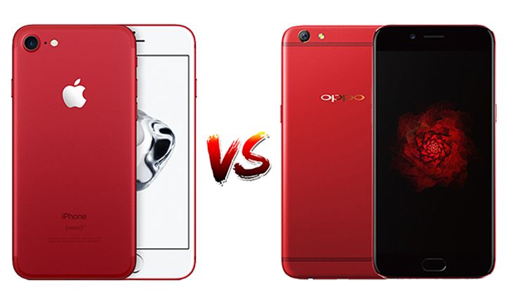 เทียบ iPhone 7 (Product)RED และ OPPO R9s Red Edition สองสมาร์ทโฟนสีแดงที่ร้อนแรงที่สุด