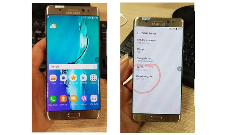 เผยรายละเอียดของ Samsung Galaxy Note 7 refurbished กับความจุแบตเตอรี่ใหม่