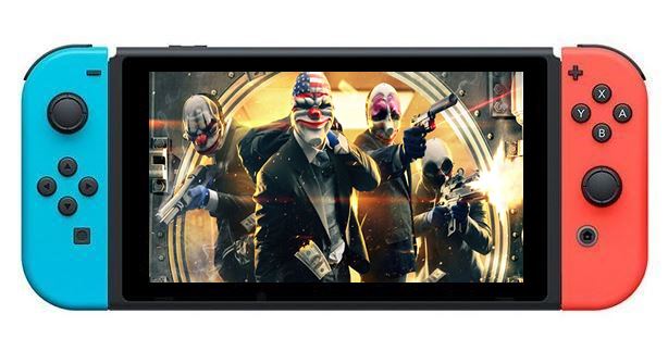 เกมปล้นถล่มเมือง Payday2 ประกาศลง Nintendo Switch