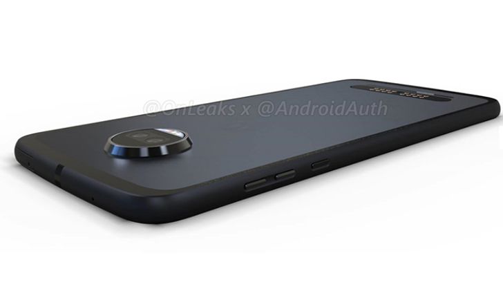 หลุดภาพ Render ของ Moto Z2 หน้าตาคล้ายเดิม เพิ่มเติมคือกล้องหลังคู่