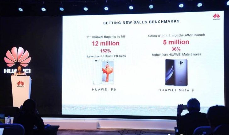 แรงจัด! เผย Huawei Mate 9 วางขายแค่ 4 เดือนยอดขายทะลุ 5 ล้านเครื่องแล้ว