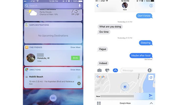 Google Maps เพิ่มความสามารถ Share Location ไปยัง iMessage ได้แล้ว