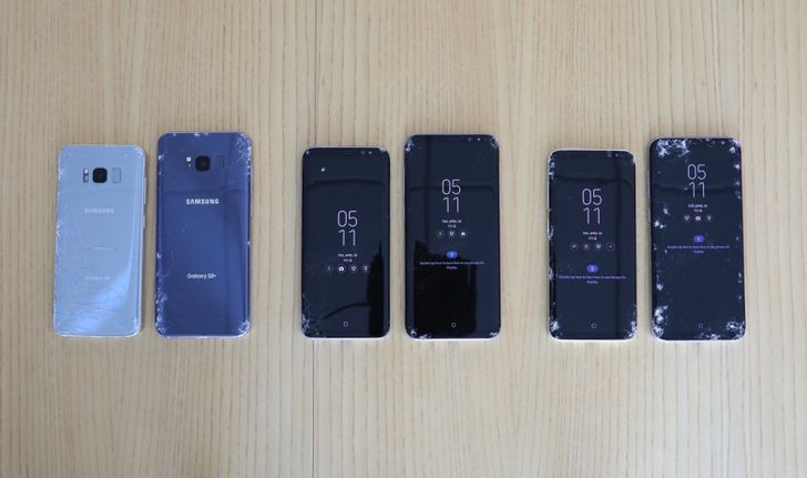 Samsung Galaxy S8 ทำคะแนนได้แย่ที่สุดในการทดสอบ Drop Test